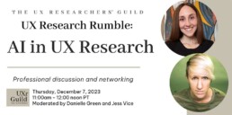 AI in UX Research